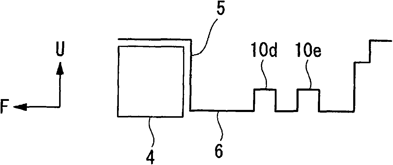 Rear part structure of vehicle body