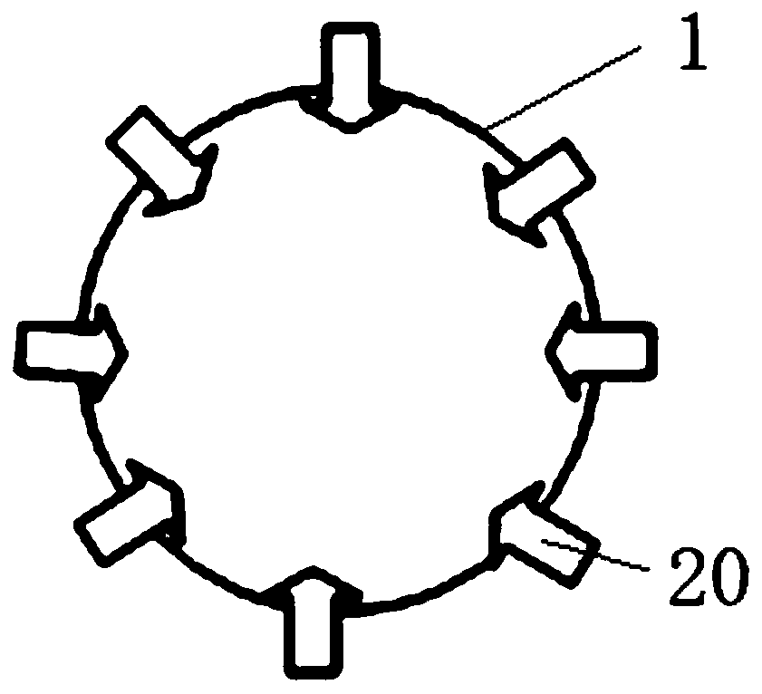 Aluminum stone kiln bond breaking denitration equipment and denitration method