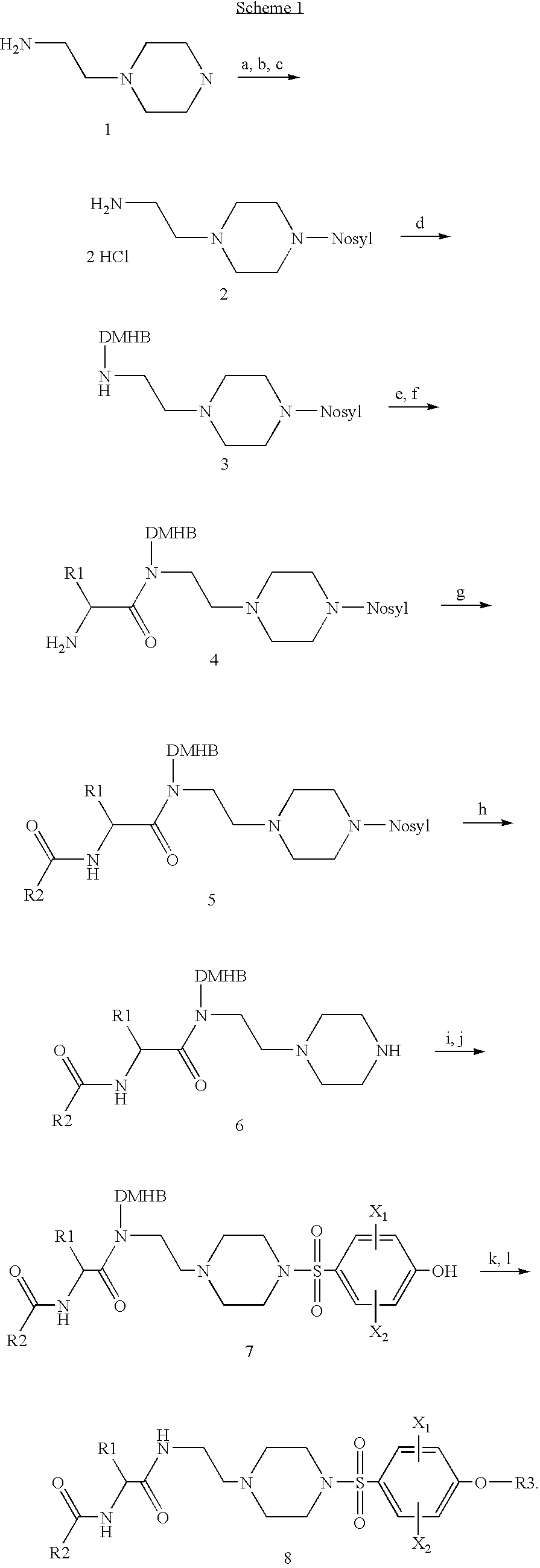Pyrrolidine sulfonamides