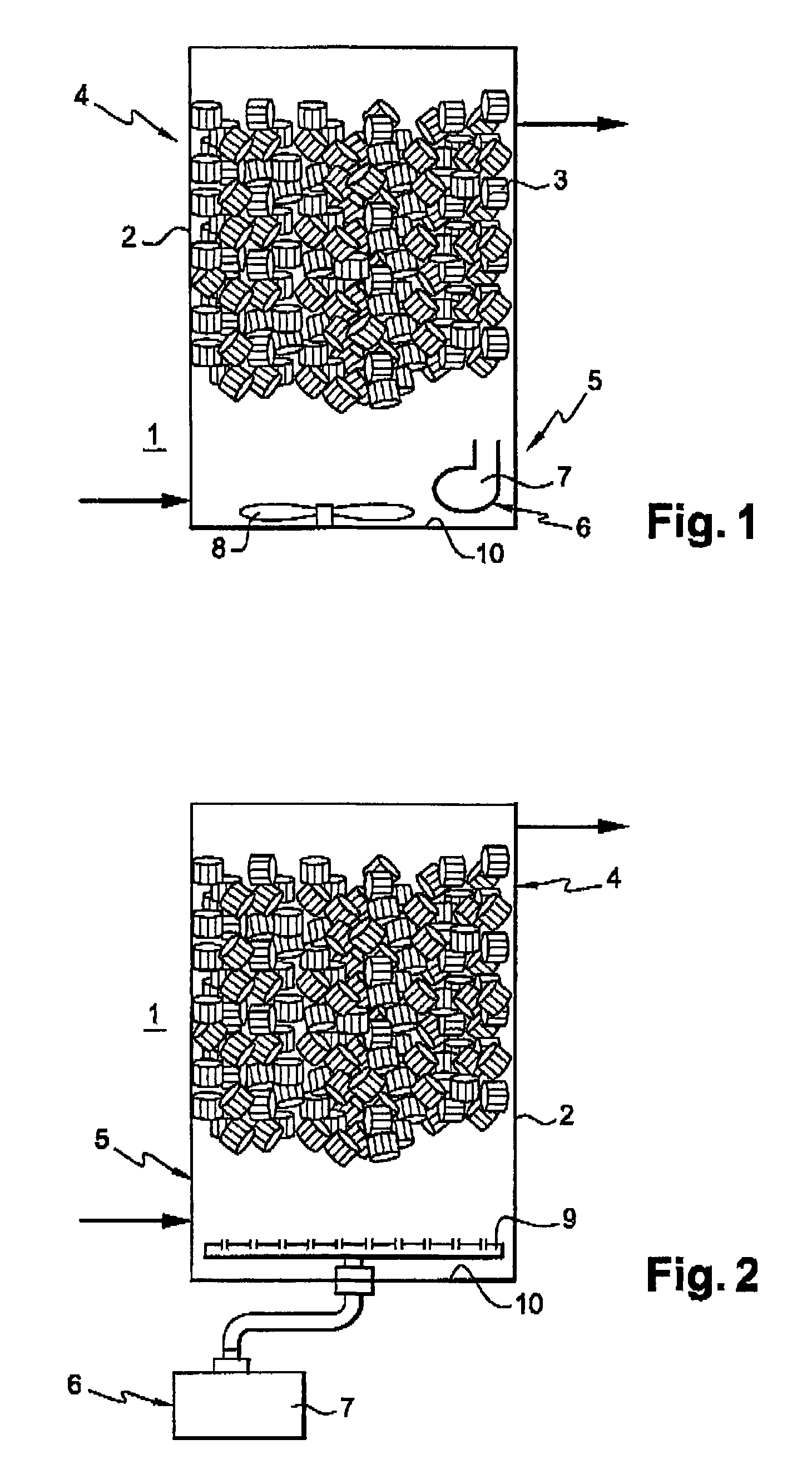 Method for purifying effluent in an anaerobic reactor