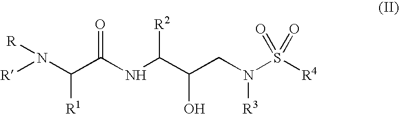 Α- and β-amino acid hydroxyethylamino sulfonamides useful as retroviral protease inhibitors