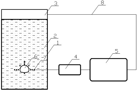 Real-time information display system and method for similarity model test