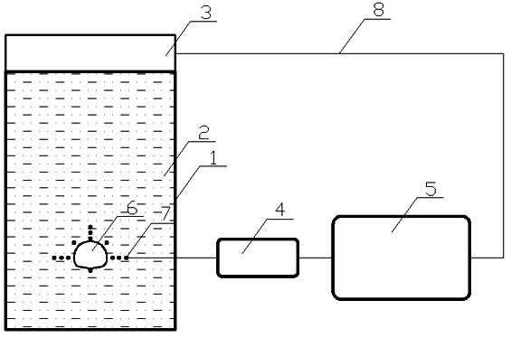 Real-time information display system and method for similarity model test