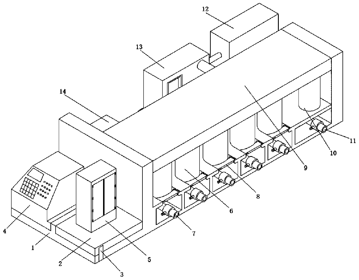 Skid-mounted methanol hydrogen production equipment for oil product production