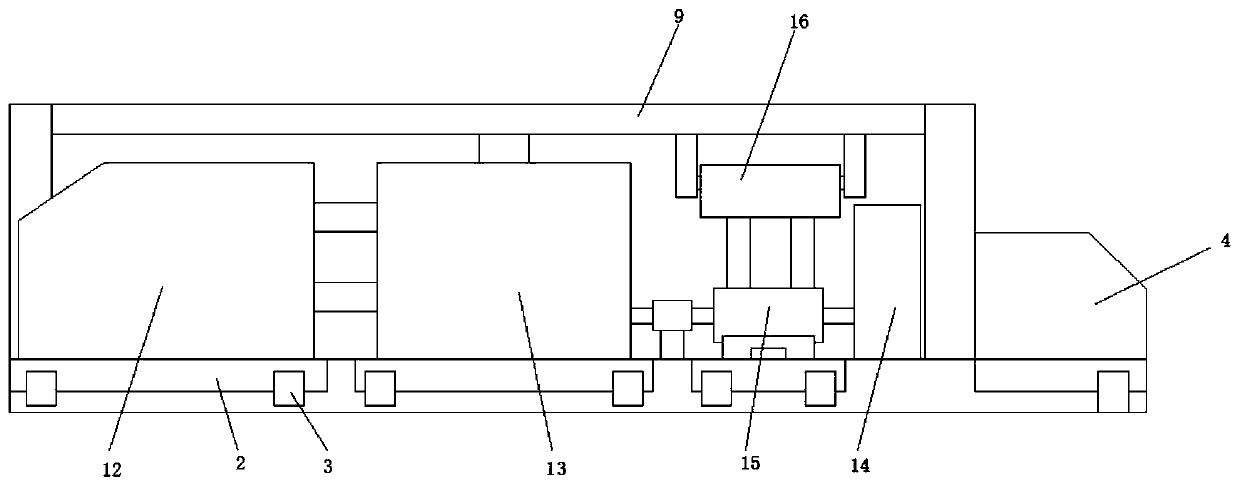 Skid-mounted methanol hydrogen production equipment for oil product production