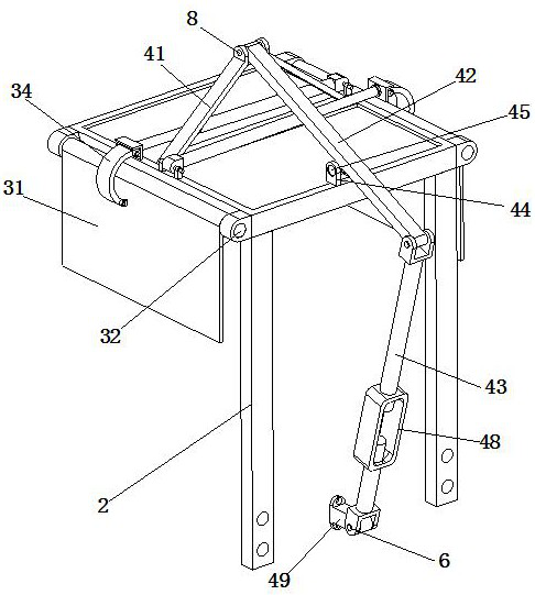 Forklift protection device