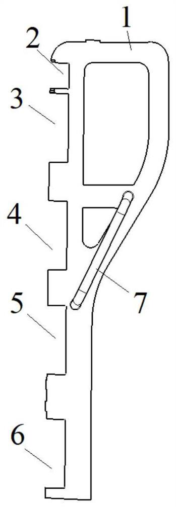 Mounting device and mounting method for vehicle front windshield cape supports