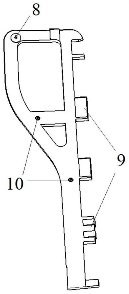 Mounting device and mounting method for vehicle front windshield cape supports