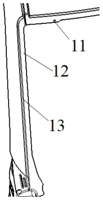 Mounting device and mounting method for vehicle front windshield cape supports