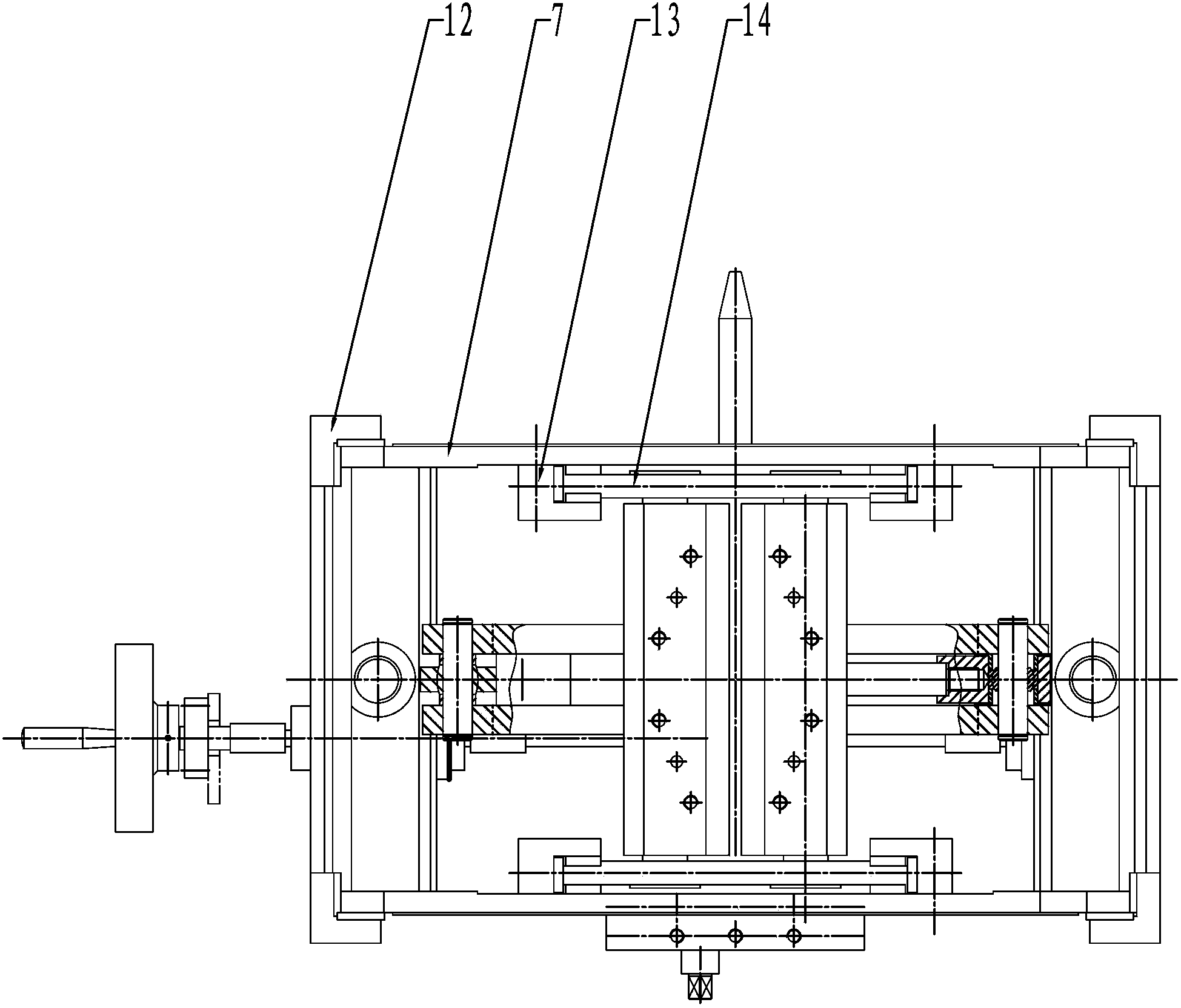 Lifting mechanism of steel bar truss bending component