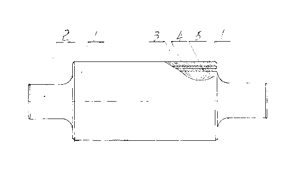 Method for manufacturing double metal composite wear-resistant metallurgical rollers