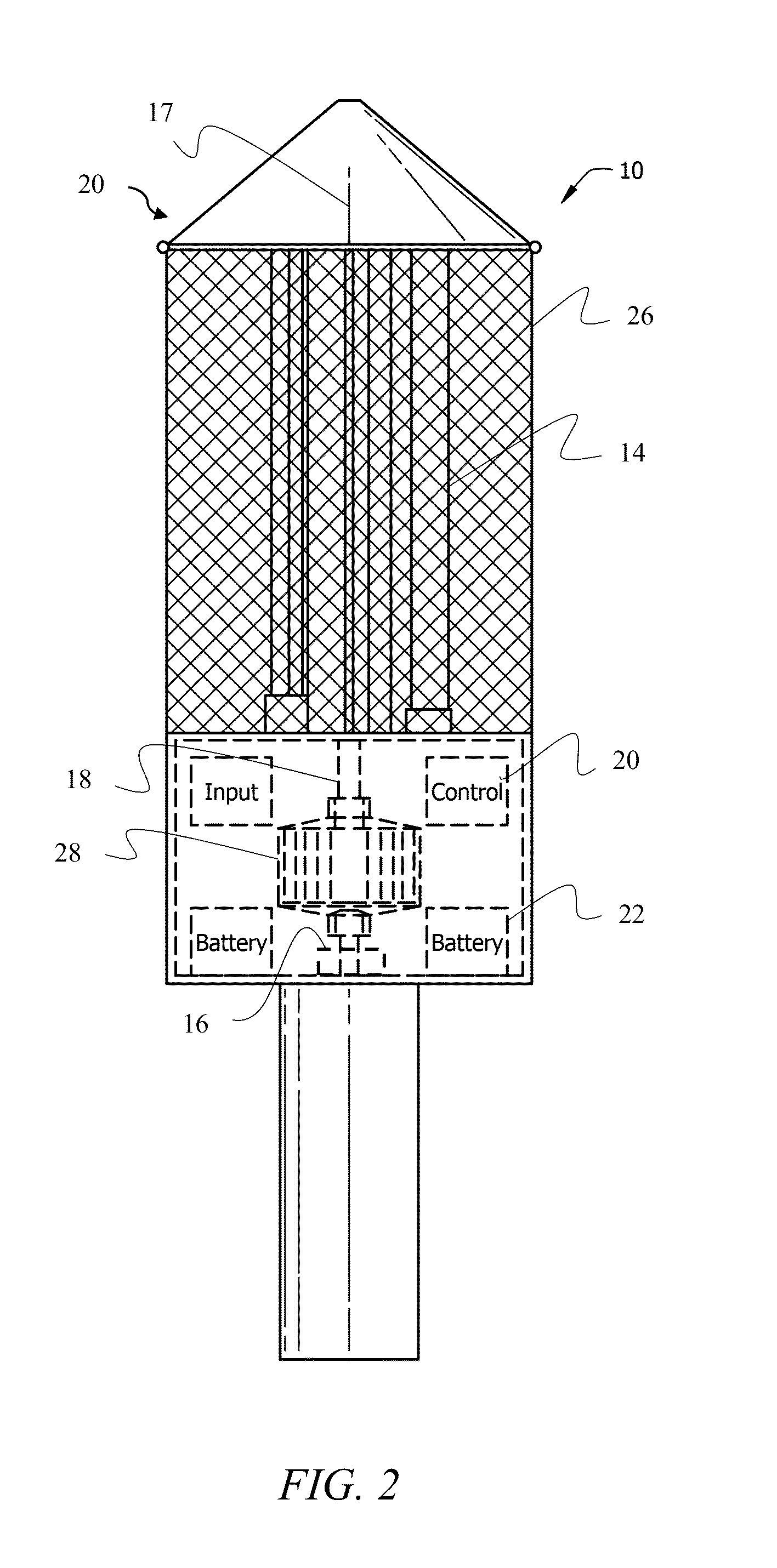 Vertical axis wind turbine with cambered airfoil blades