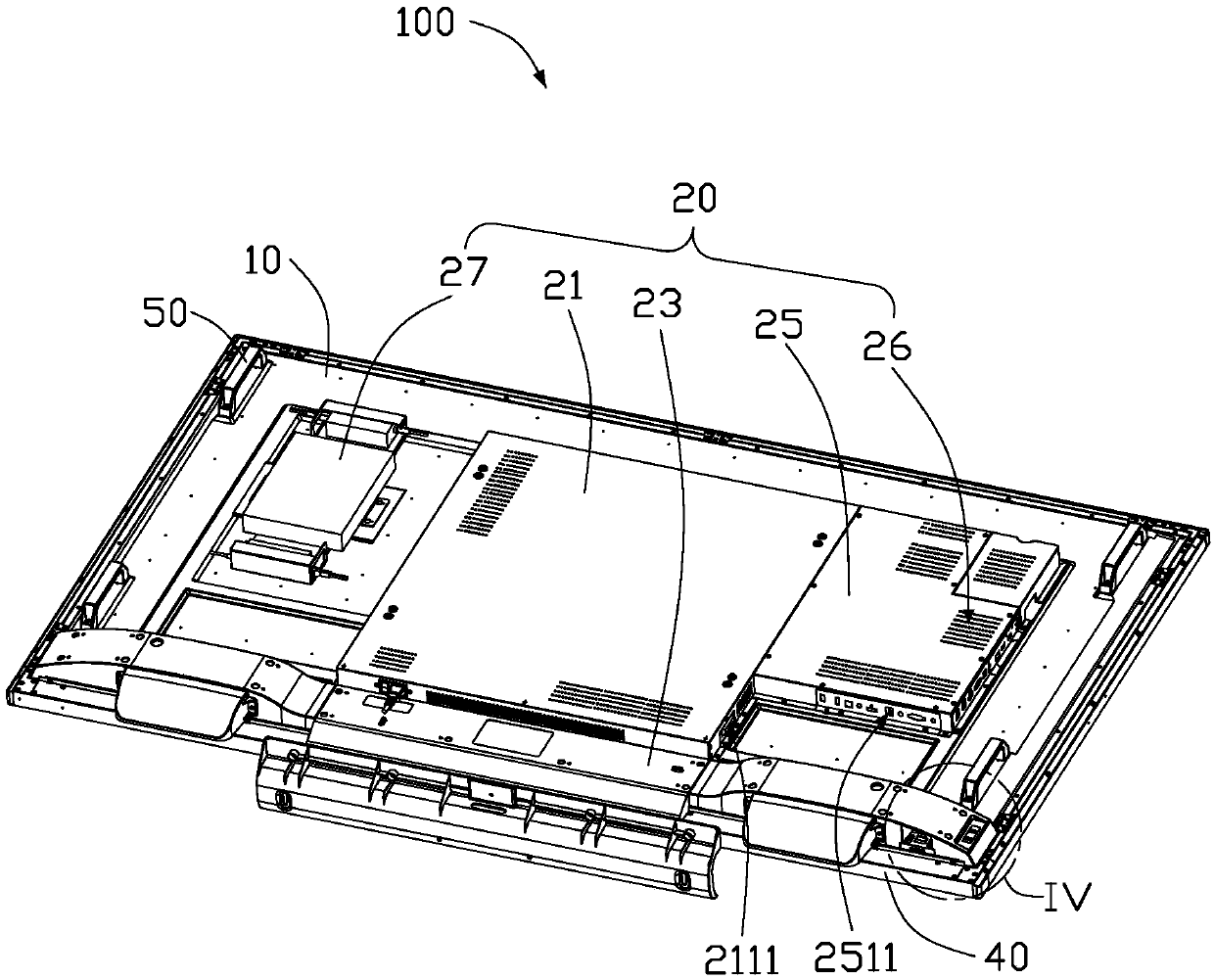 Touch modular display device