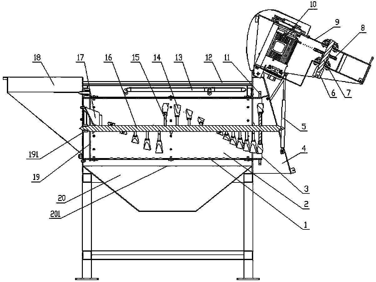 grape stemming machine