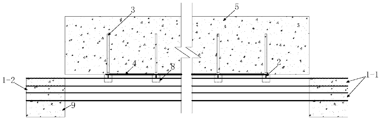 A construction method for protecting an underground high-voltage cable box culvert across a foundation pit