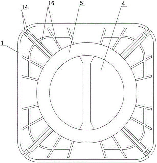 Rotary support clamping sealing tank and processing method