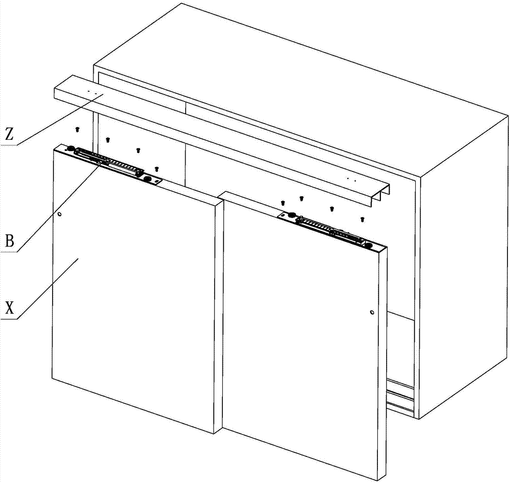 Positioning anti-retract regulation mechanism used for sliding door