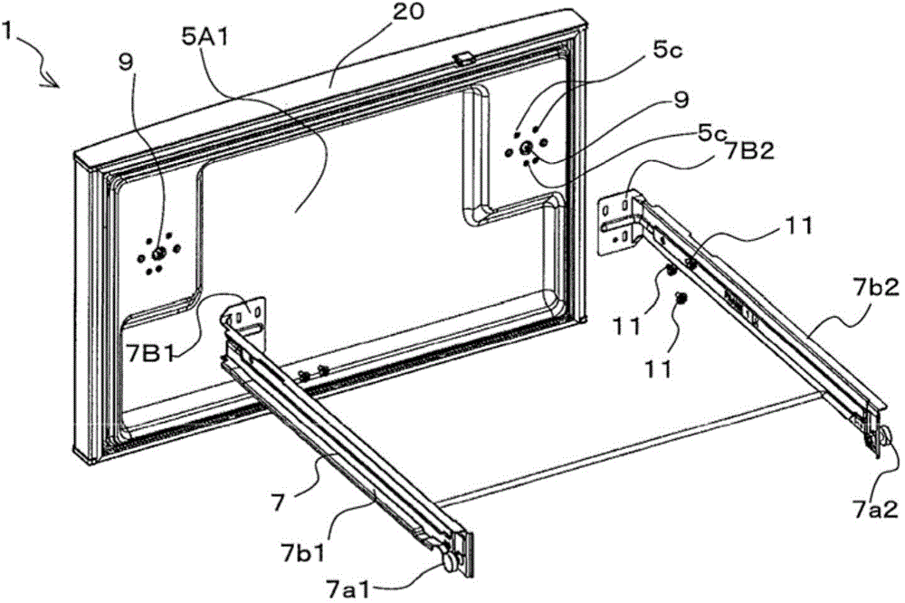 Refrigerator door and refrigerator with same