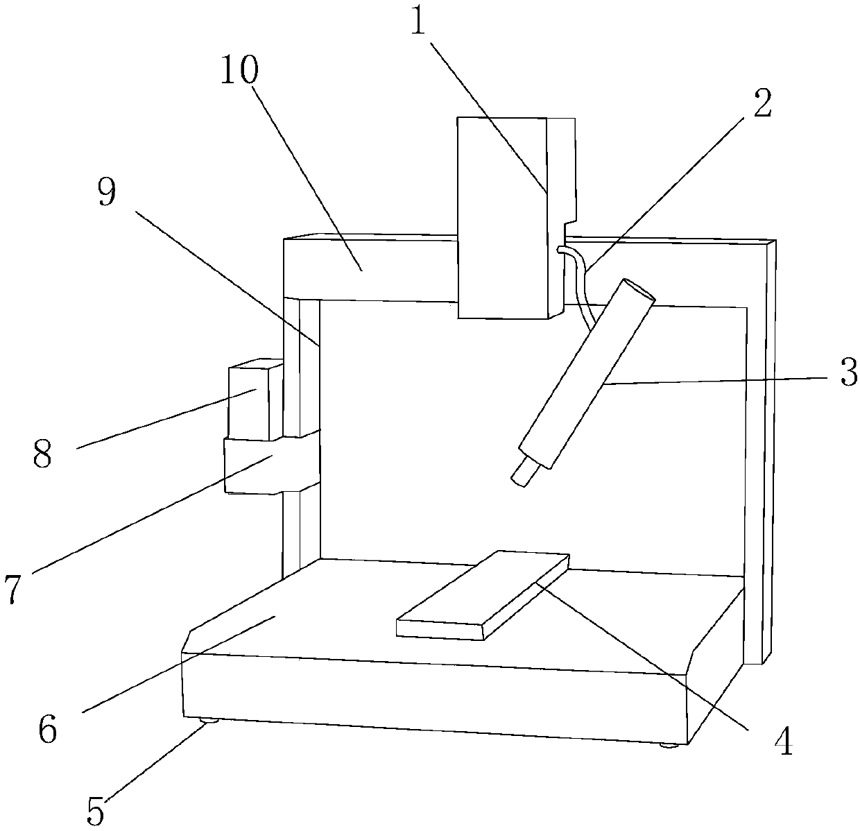 Conductive silver adhesive anti-solidification equipment for LED lamp manufacturing