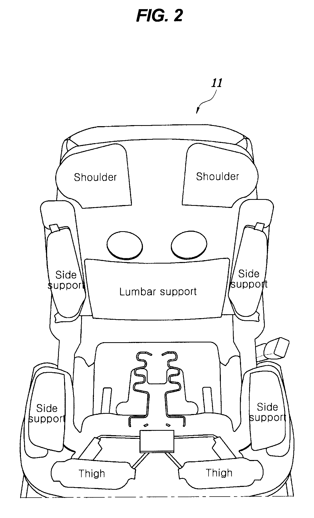 Intelligent Vehicle Seat Support System