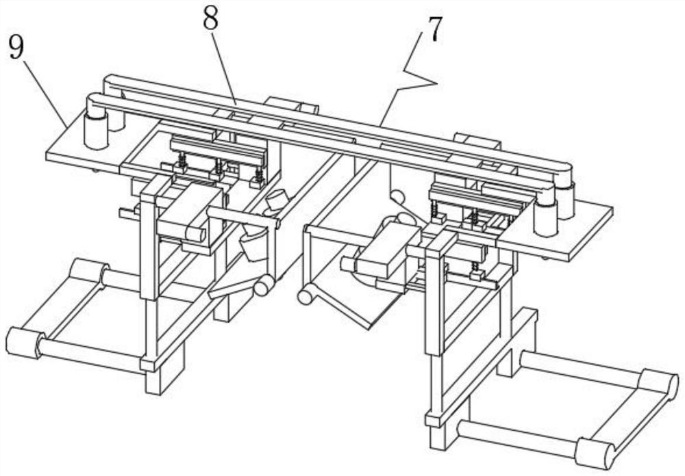 Efficient punching device suitable for furniture plates