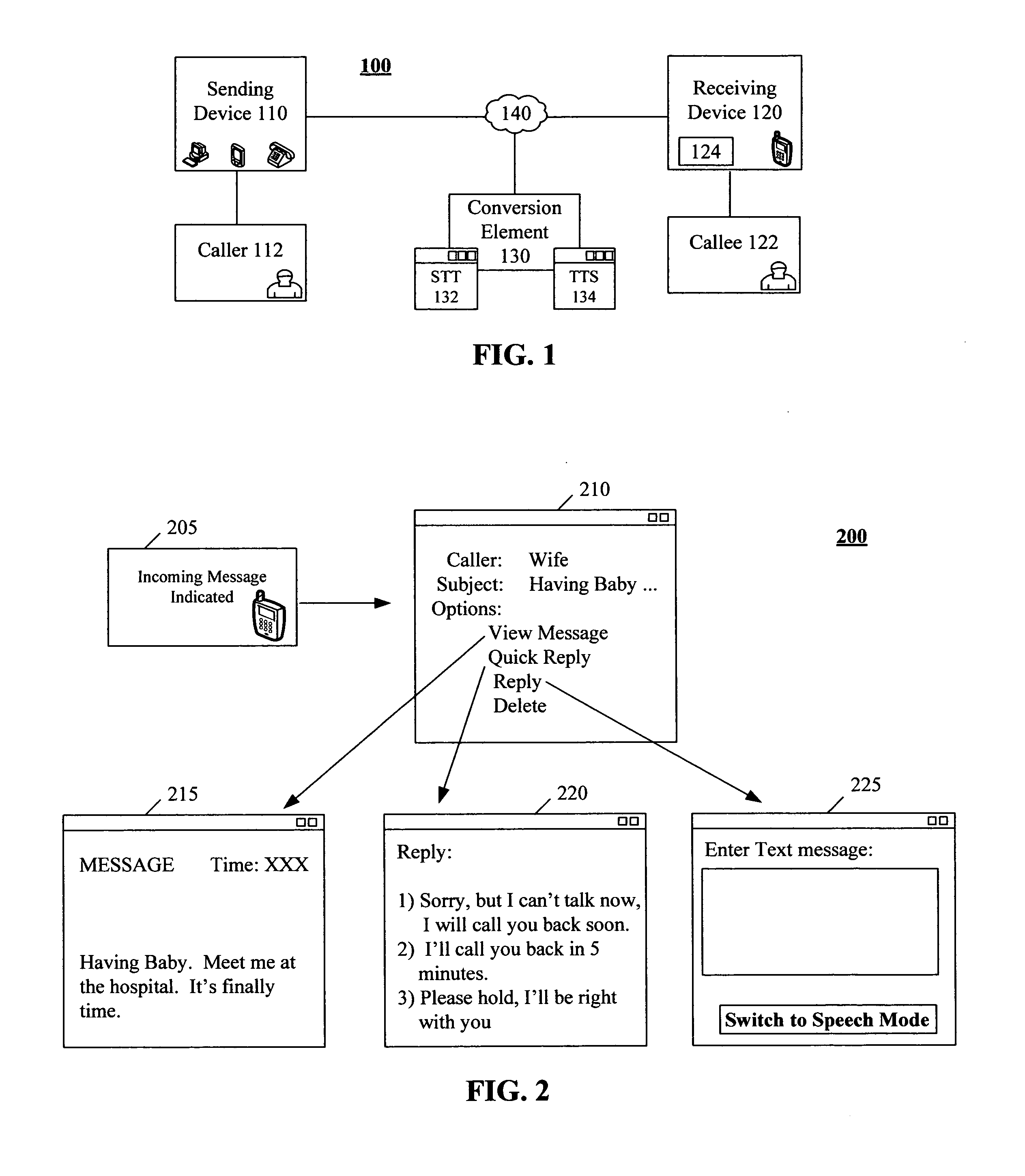 Communications involving devices having different communication modes