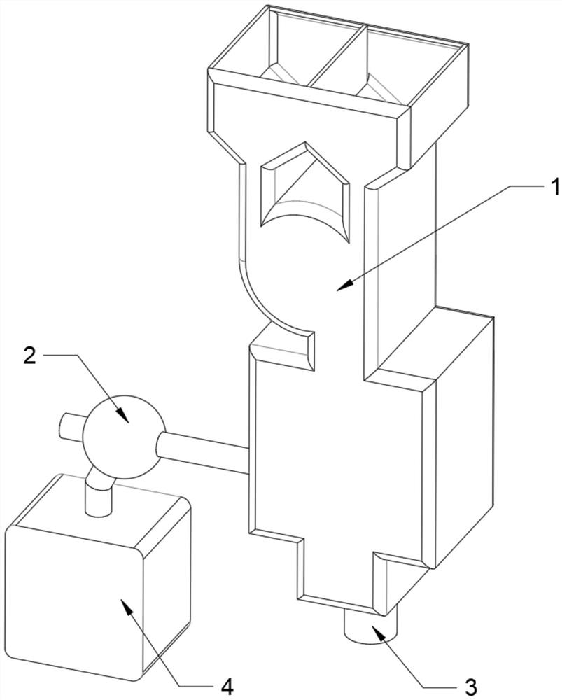 Drug dosage self-adaptive mine wastewater harmless treatment device