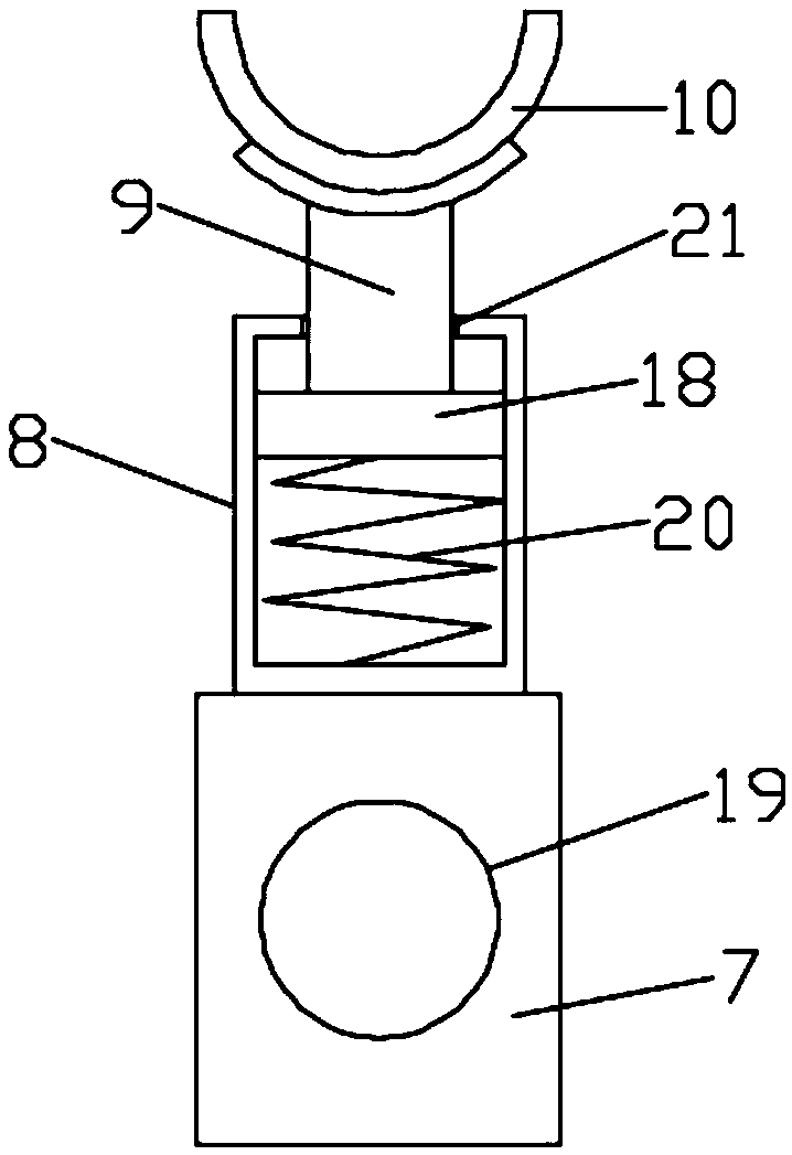 Flexible-use fishing gear support frame