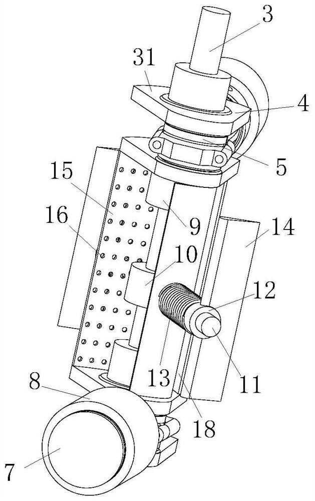 Method for preparing water glass self-hardening sand curing agent from glycerol diacetate