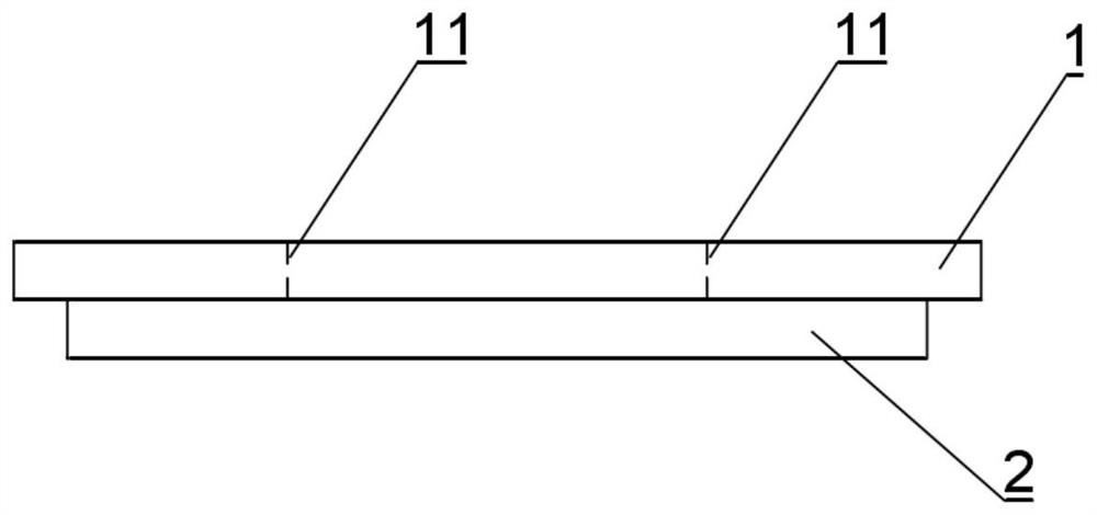 Die-cutting process of adhesive product and adhesive product