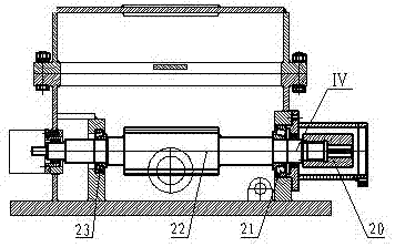 Advancing and steering difunctional gearbox for shallow water