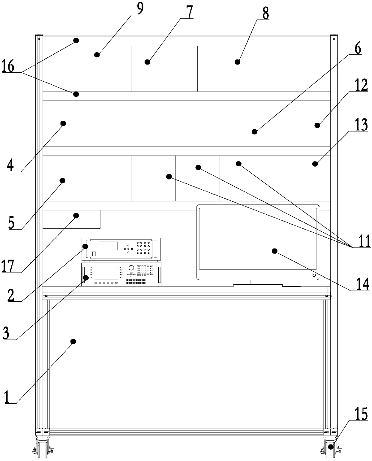 Novel experimental platform for switching operation of microgrid and experimental method