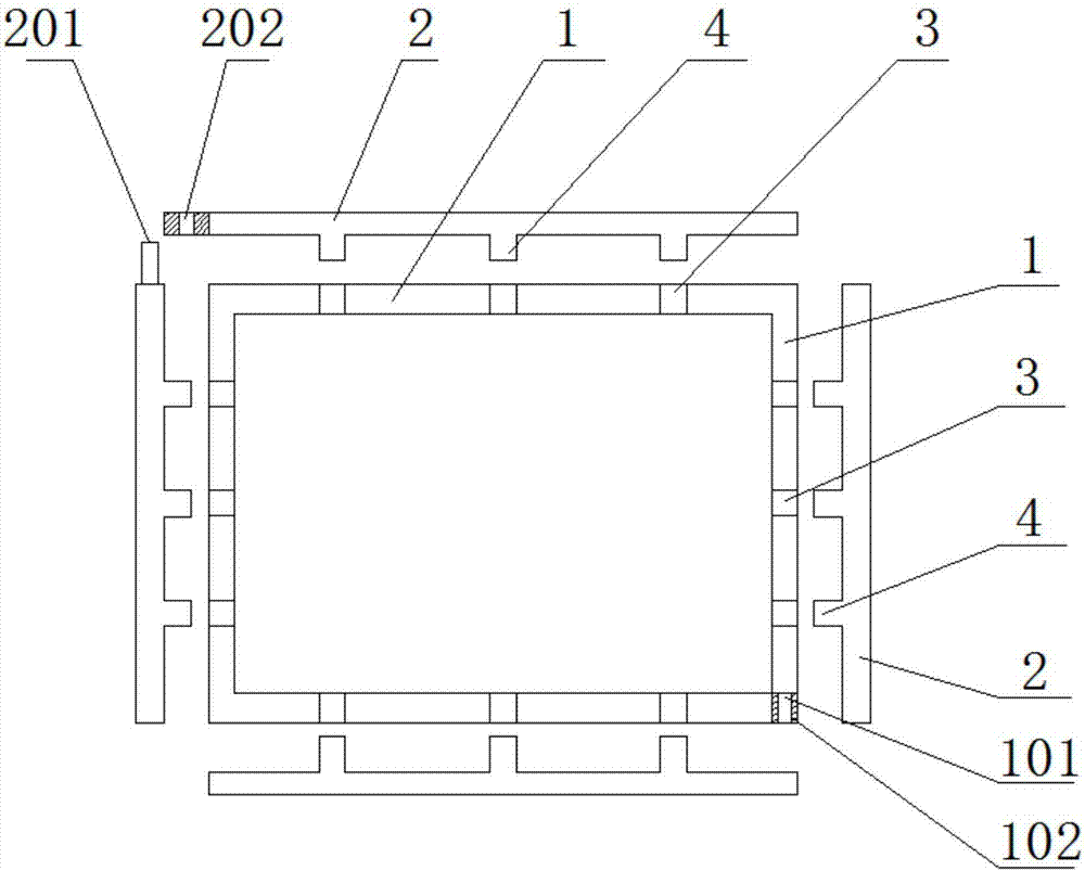 Storage and sealing device for medical 3D model
