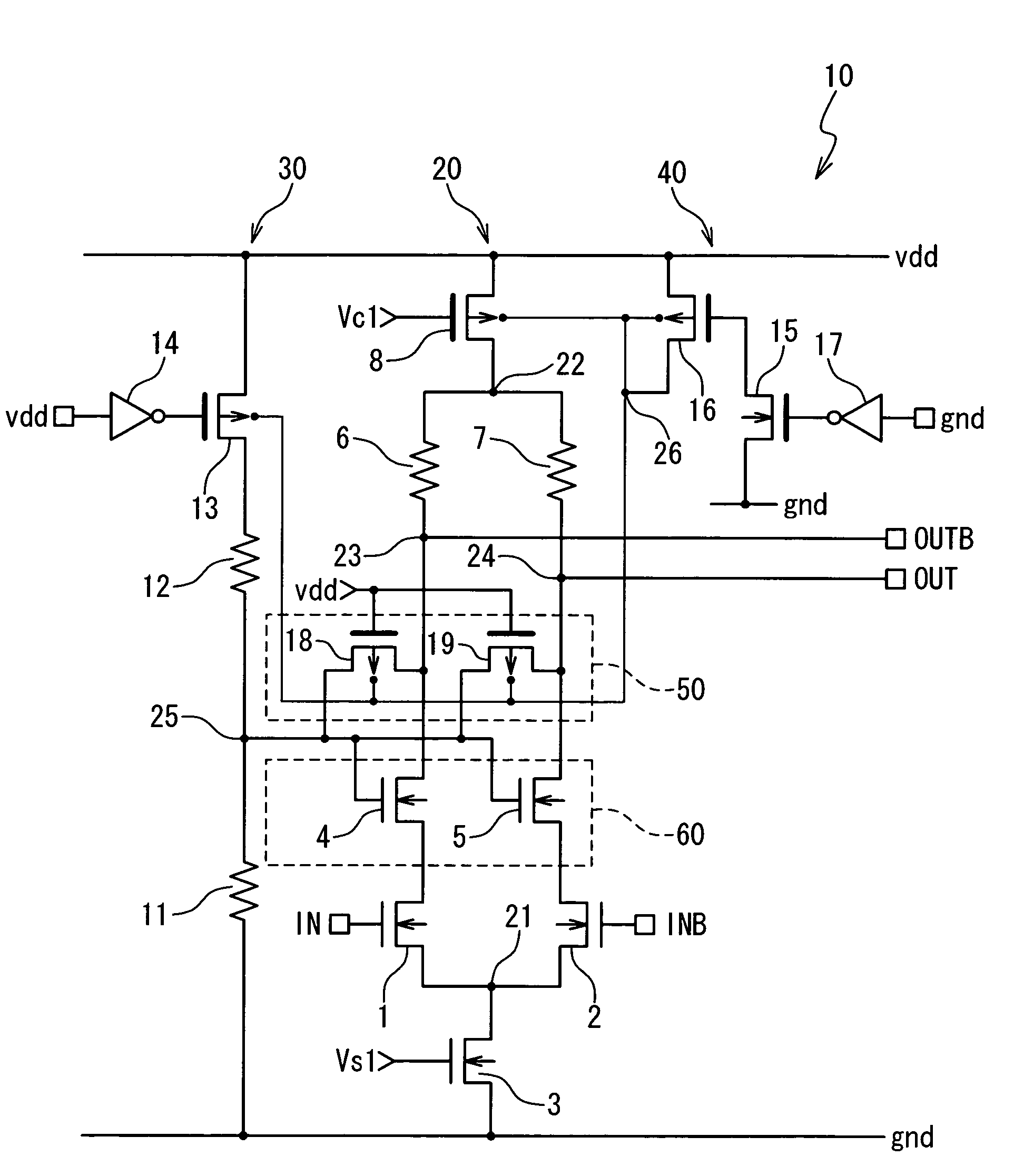 Data output circuit with improved overvoltage/surge protection