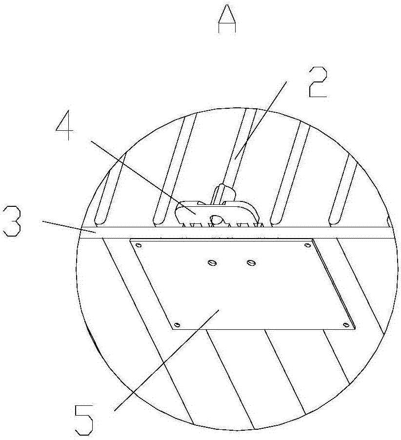 A kind of transformer nameplate installation method and transformer nameplate installation structure