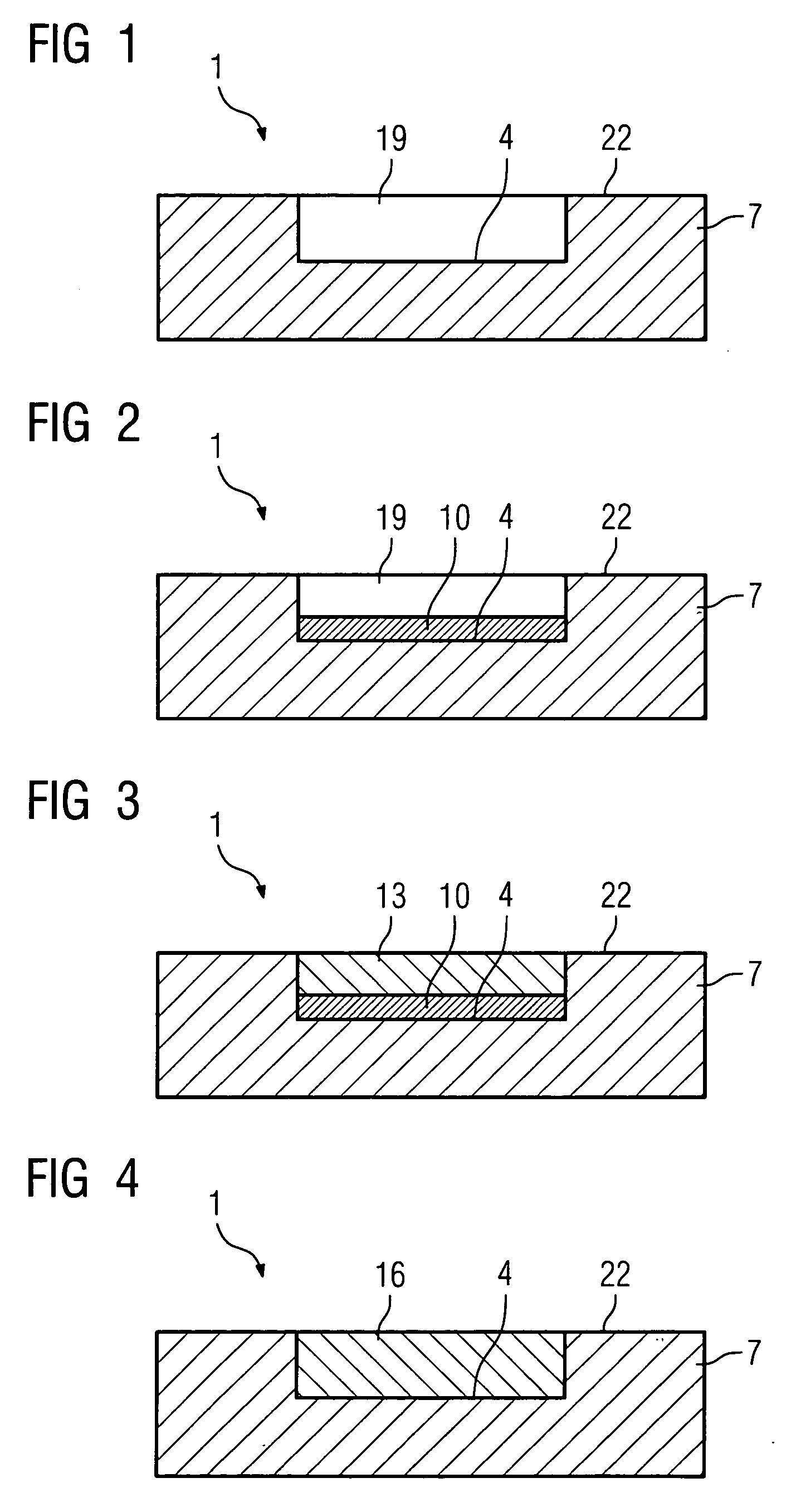 Method for the production of monocrystalline structures and component