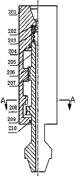 Complex structural well drag-reduction wrenching-reduction compound drilling method