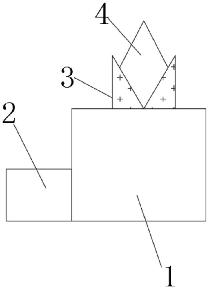 Magnetic declination measuring method based on high-precision electronic compass