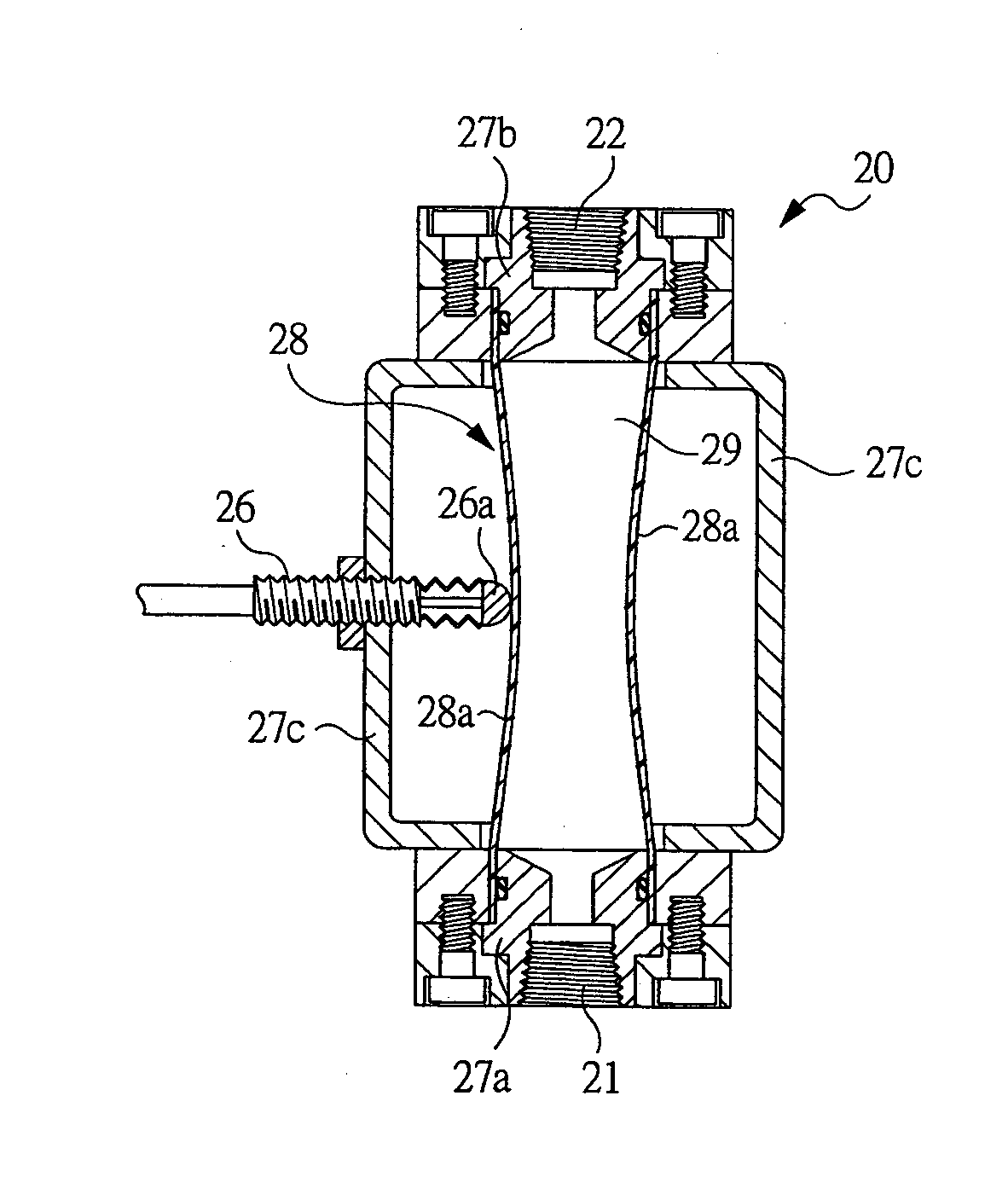 Flexible tank and a chemical liquid supply apparatus using the same