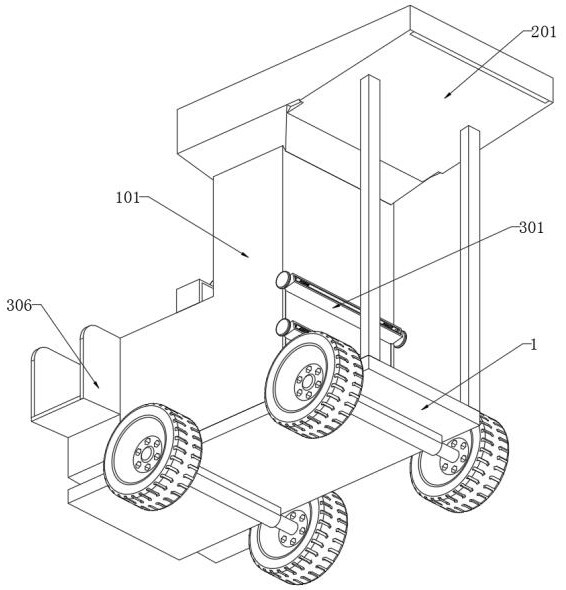 Mobile crushing and multi-screening equipment based on coal mining