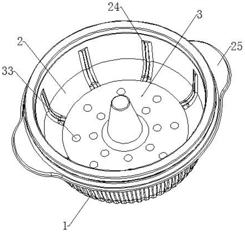 Self-heating hot pot packaging box