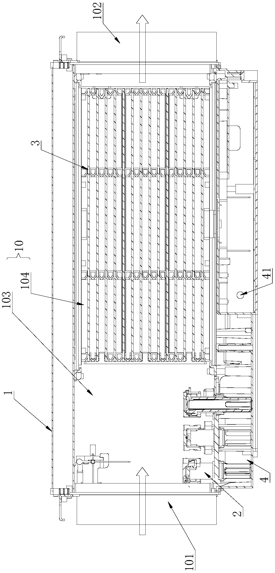 Air purifying device and air purifying method
