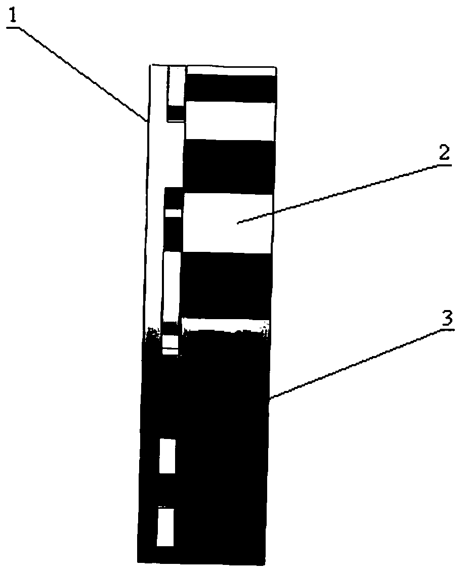 Transverse flux permanent magnet motor of axial magnetic field flux switching type