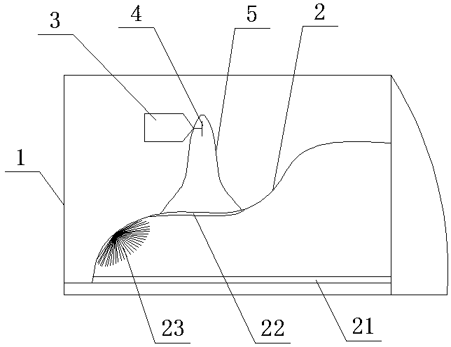 An electric shoe polisher