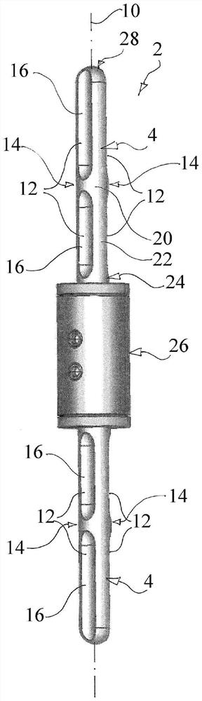 Binder retention implant standle for