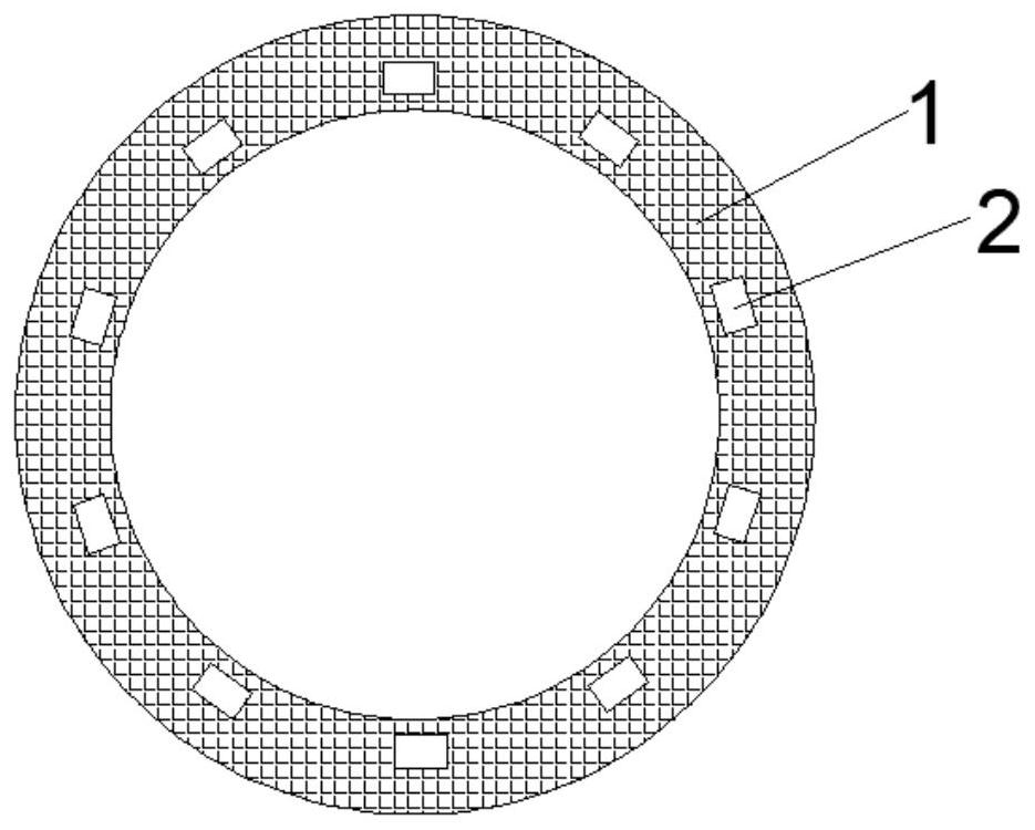 Circular sensor array for measuring current