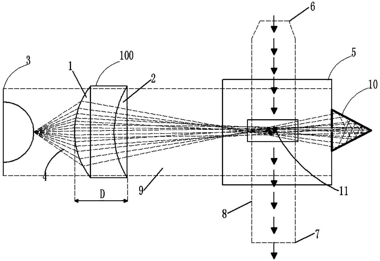 Device for detecting mass concentration of high-precision particulate matters