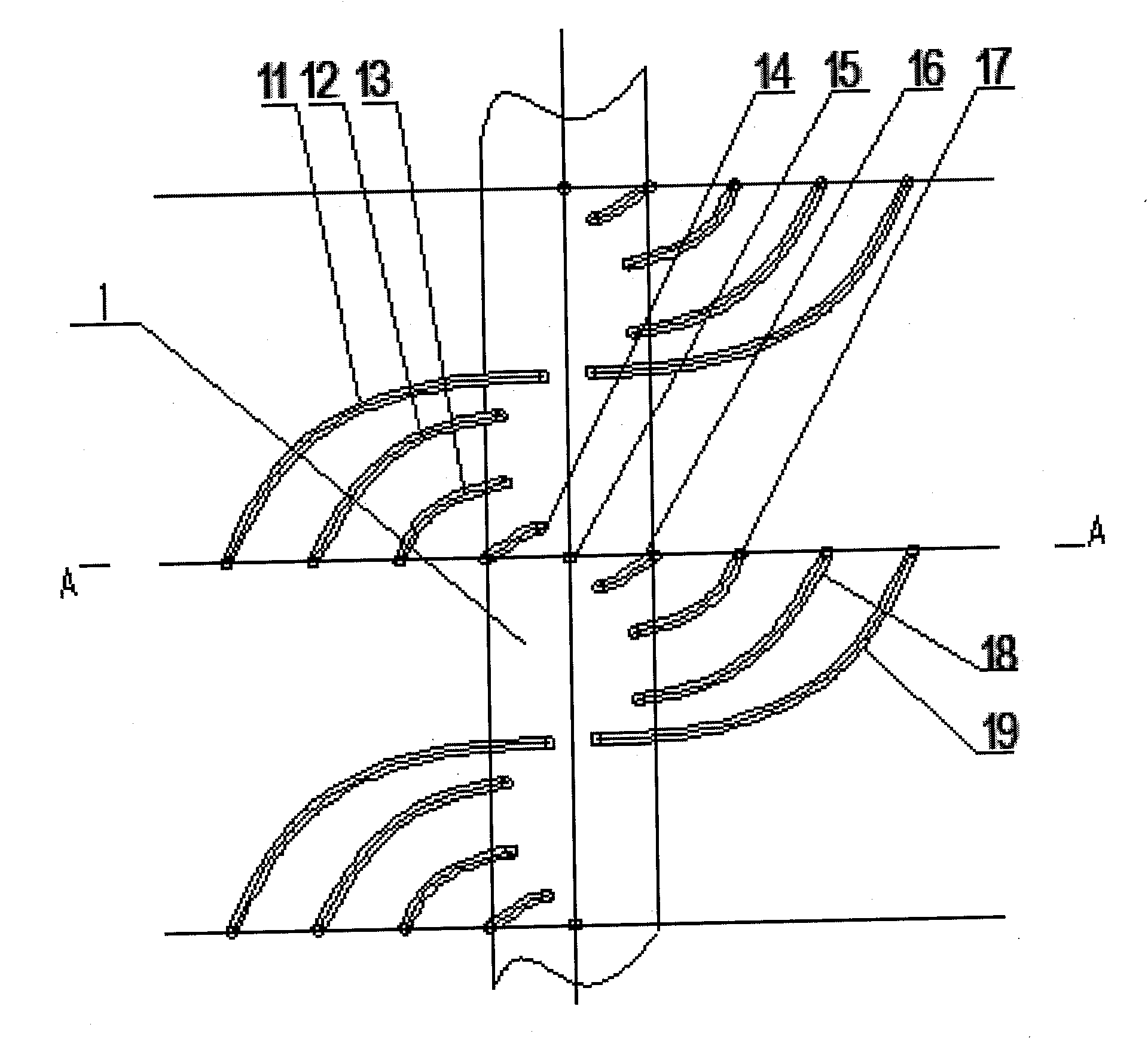 Laminar flow water cooling device and control method