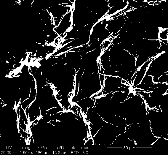 A kind of composite air filter membrane based on chitosan and graphene oxide and preparation method thereof