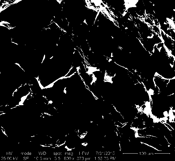 A kind of composite air filter membrane based on chitosan and graphene oxide and preparation method thereof